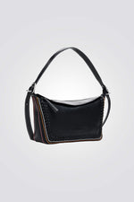 תיק כתף עם עיטורי תפרים | דזיגוואל 
