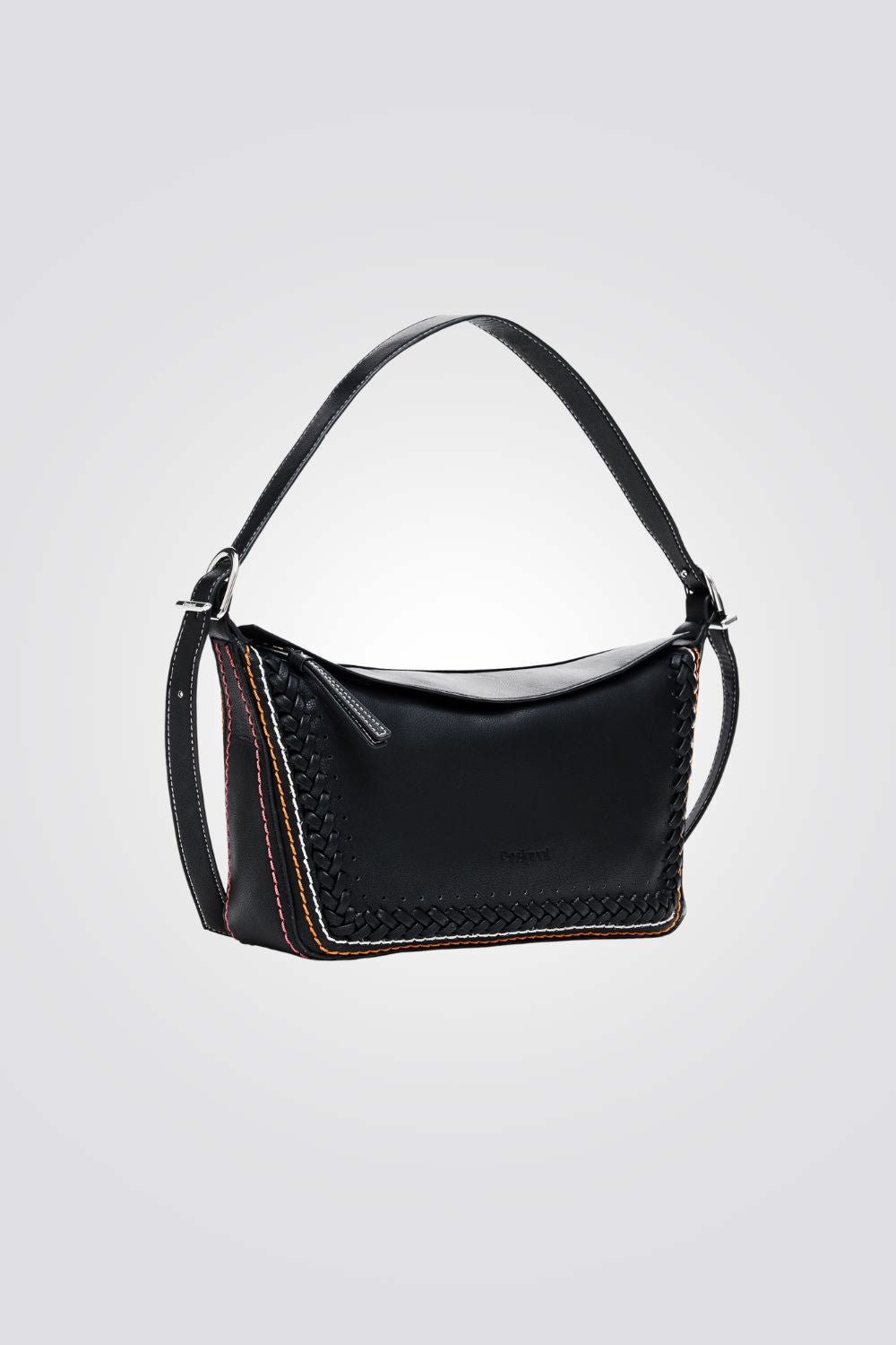 תיק כתף עם עיטורי תפרים | דזיגוואל 
