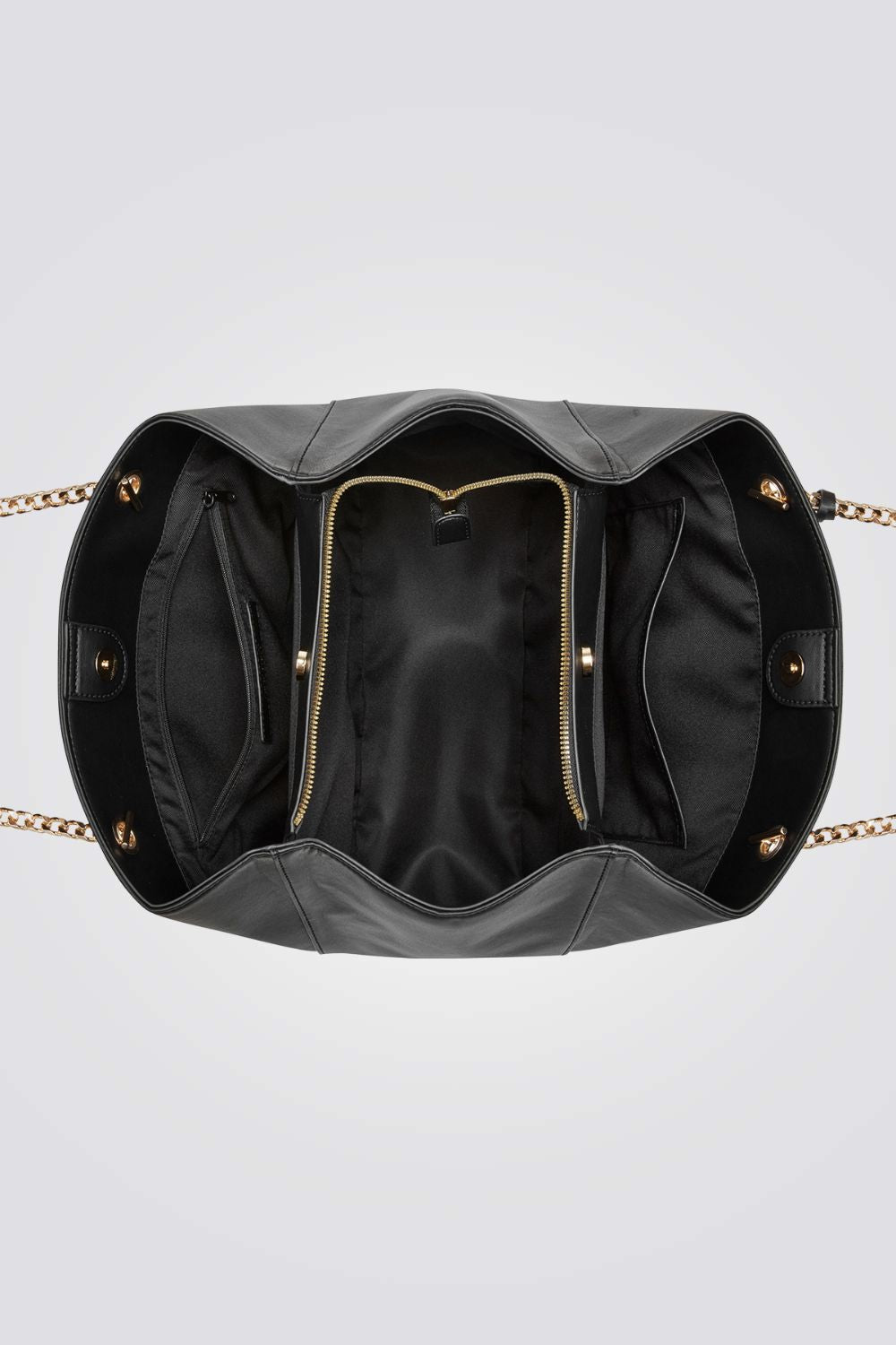 תיק יד לנשים בצבע שחור