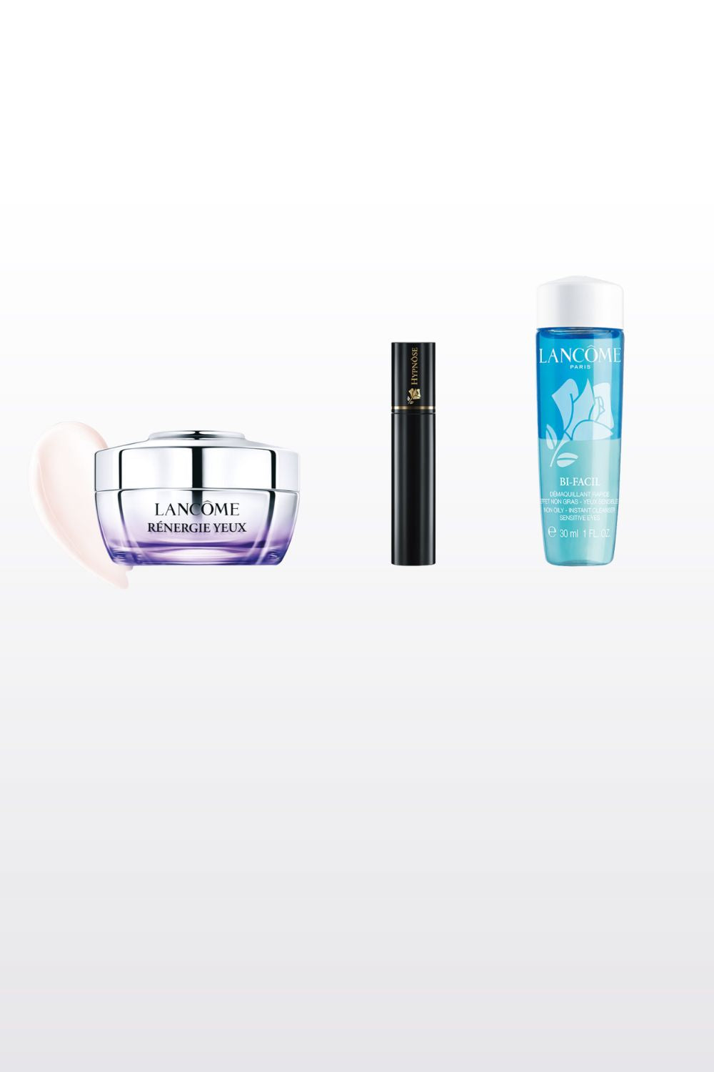 מארז טיפוח לאישה קרם עיניים 15 מ"ל + מסיר איפור 30 מ"ל + מסקרה 2 מ"ל Renergie