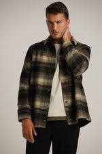 אוברשירט פלאנל בעיצוב משובץ | קנת קול