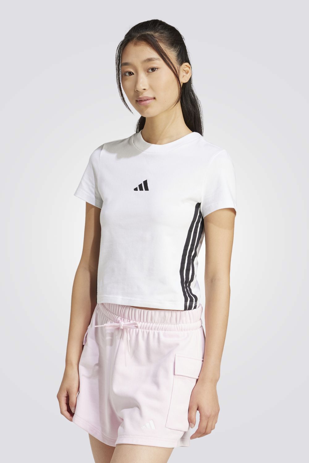 טי שירט 3 Stripes Slim Baby T-Shirt לנשים