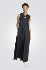 שמלה Tiro Cut 3 Stripes Soft Mesh Long לנשים