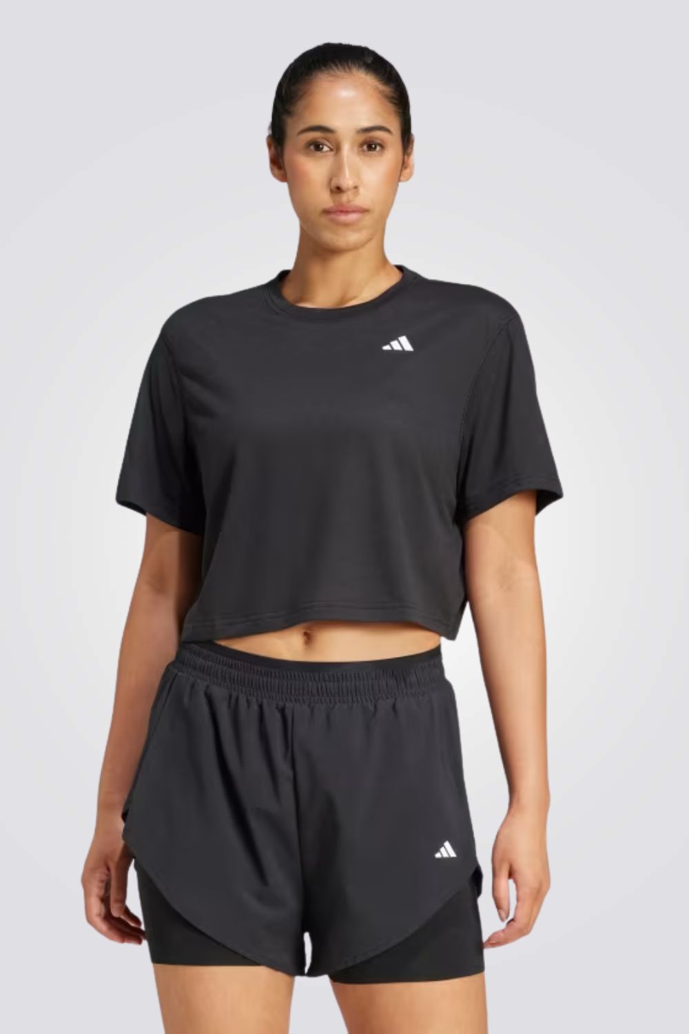 טישירט לנשים בצע שחור 