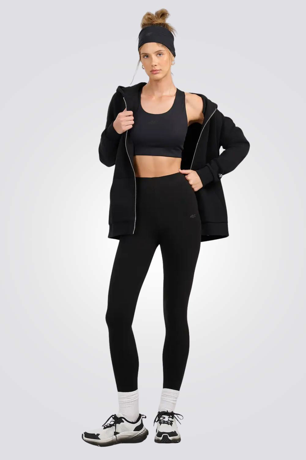 טייץ ספורט high-waist tights לנשים | 4F