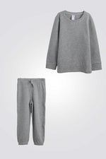 סט פיג'מה וופל | דלתא