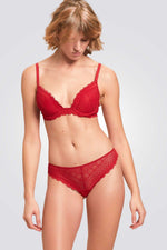 חזיית פוש אפ CHERIE CHERIE אדומה