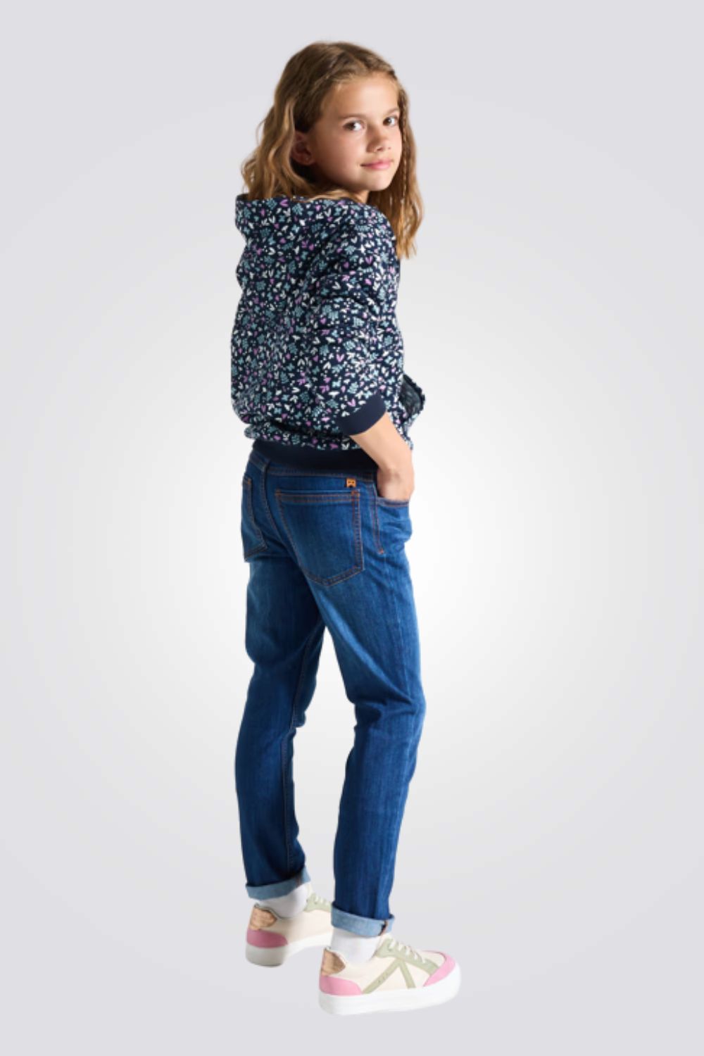 קפוצ'ון עם הדפס פרחוני | אוקיידי