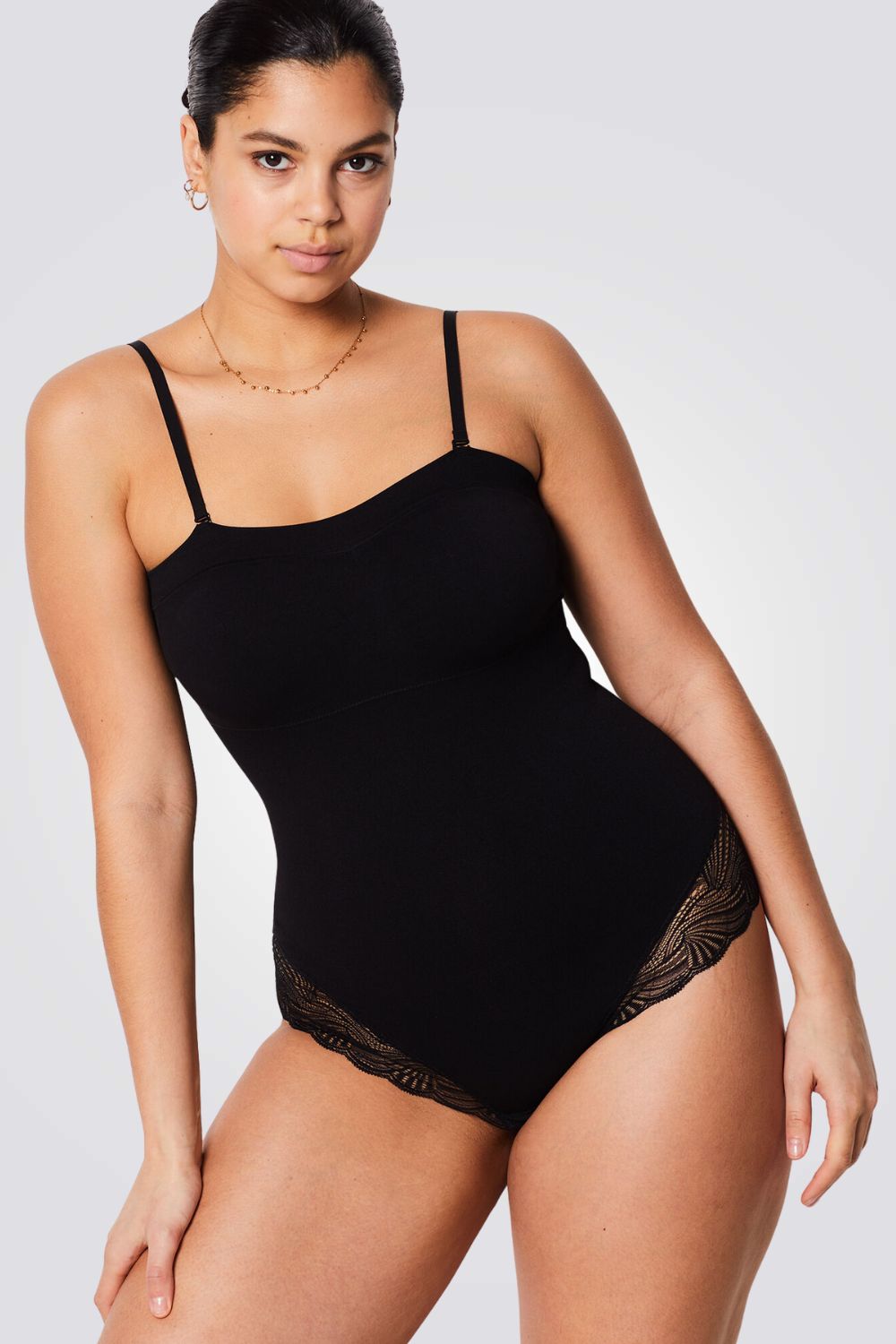 בגד גוף מחטב עם כתפיות נשלפות | איתם