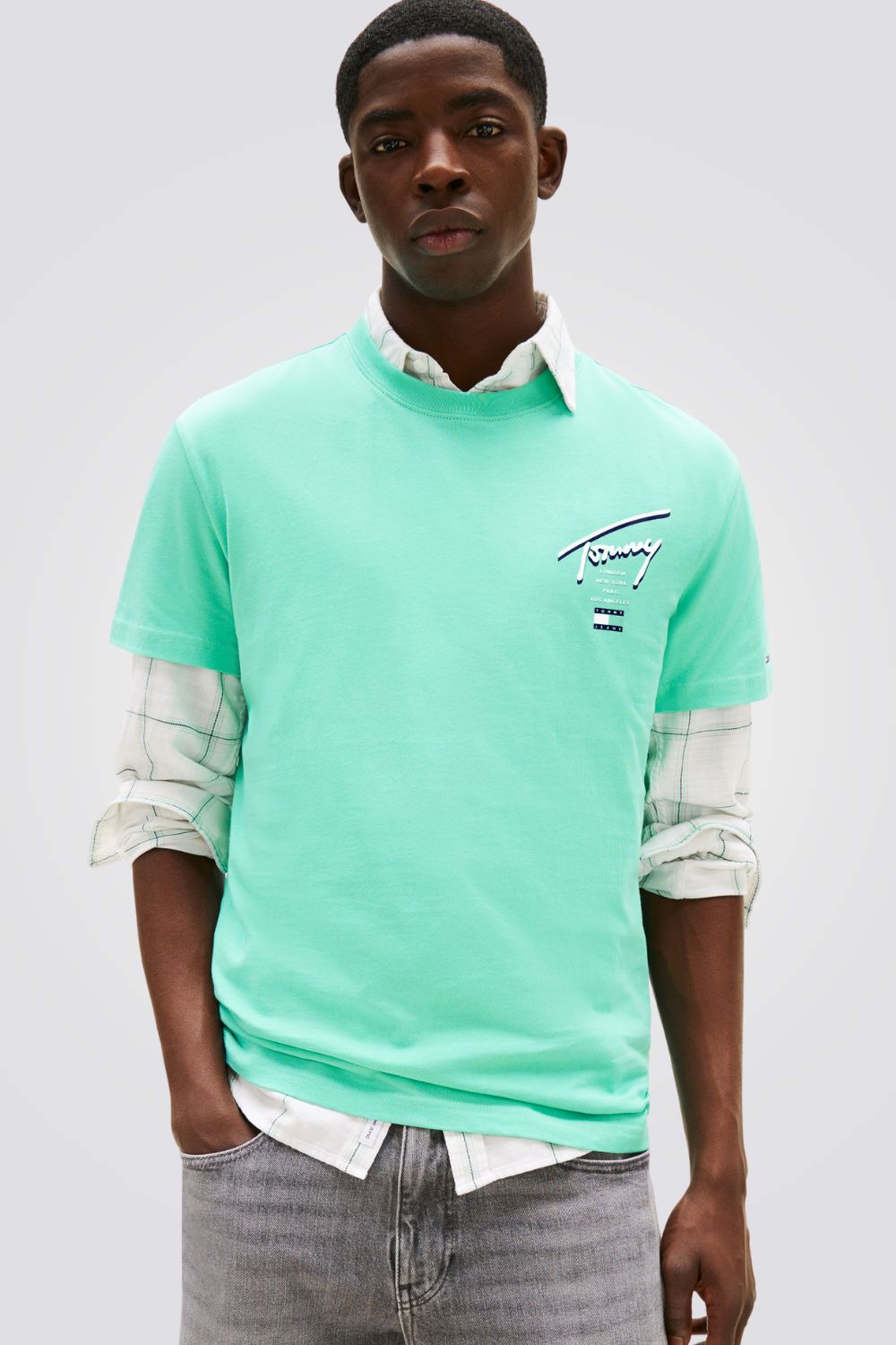 טי שירט ממותגת לגברים | טומי הילפיגר