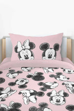 סט מצעים מיטה וחצי 120/200 ס"מ דגם Minnie all around | ריפליי