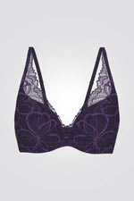 חזיית תחרה מרופדת עם מחשוף עמוק | טריומף