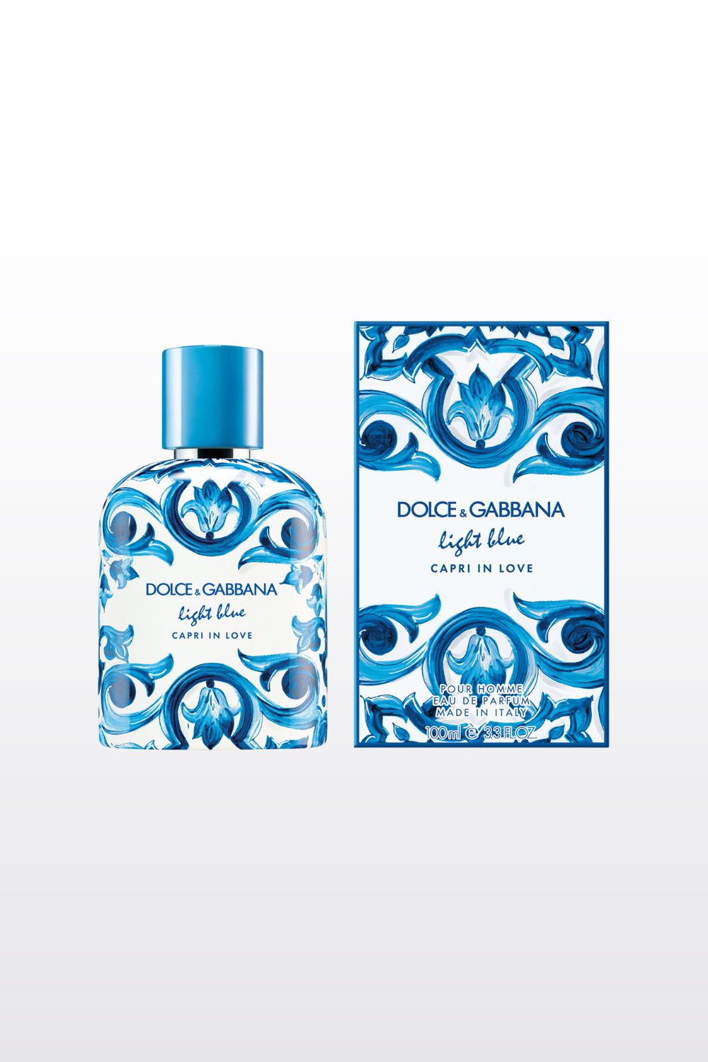 בושם לגבר 100 מ"ל  Light Blue Capri In Love E.D.P