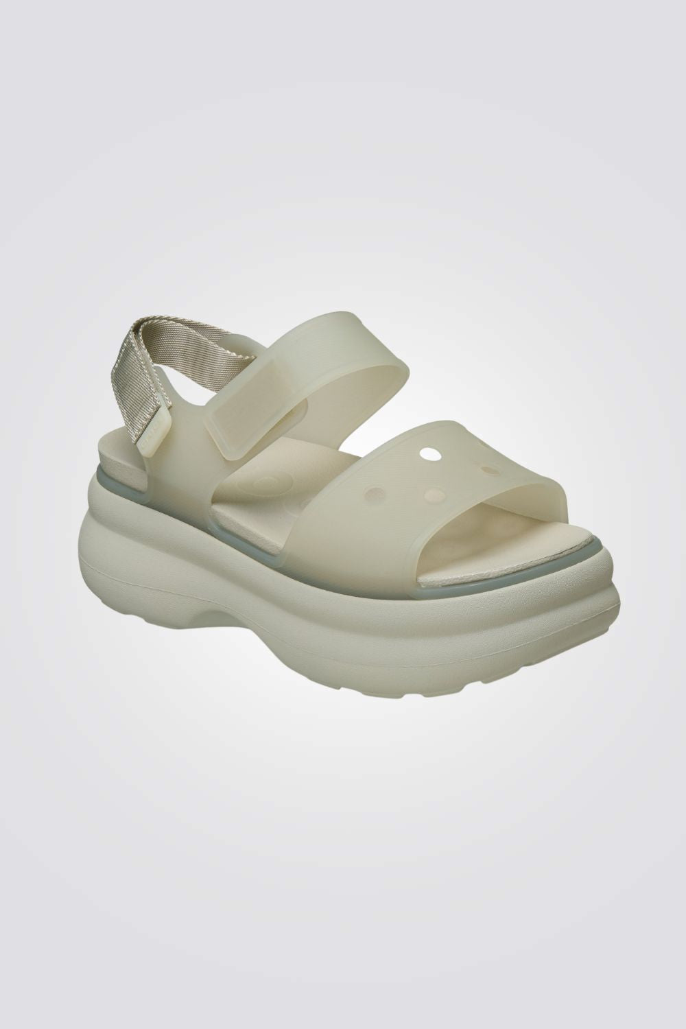 סנדלי פלטפורמה לנשים Soho Frosted Y Strap Sandal | קרוקס