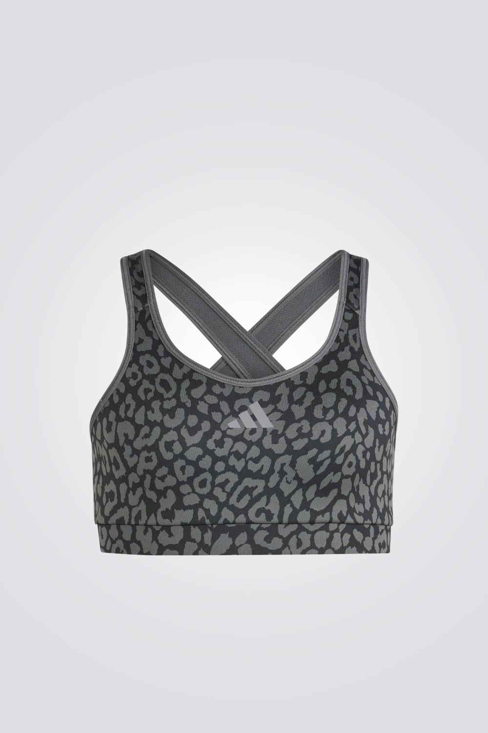 גוזיית ספורט בעיצוב מנומר לילדות ונערות | אדידס