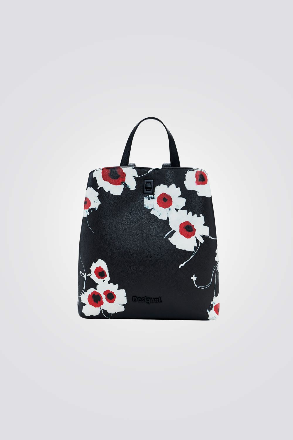 תיק גב משולב עם הדפס פרחוני | דזיגוואל 
