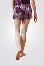 מכנסיים קצרים SAB בצבע סגול