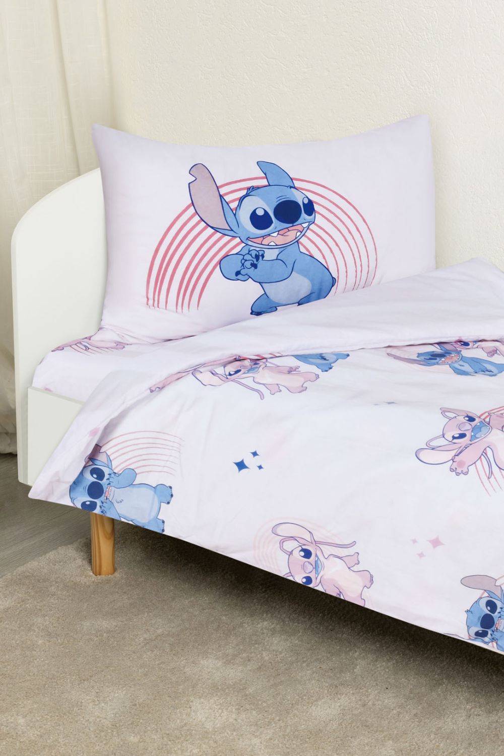 סט מצעים מיטת מעבר 70/140 ס"מ LILO AND STITCH | דיסני