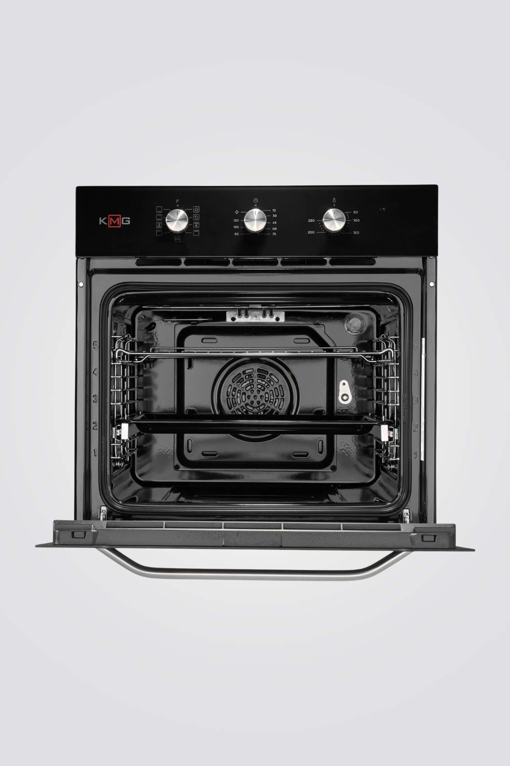 תנור בנוי 70 ליטר דגם BIOM-70/8- BLK/G-SR-T3 | קיי אם ג'י