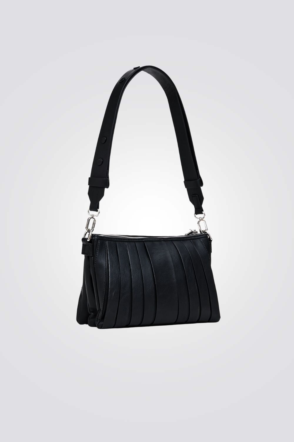 תיק יד לנשים בצבע שחור