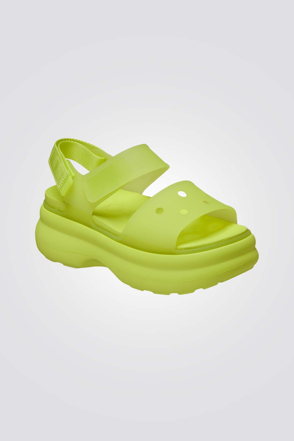 סנדלי פלטפורמה לנשים Soho Frosted Y Strap Sandal | קרוקס