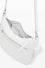 תיק יד לנשים בצבע לבן 