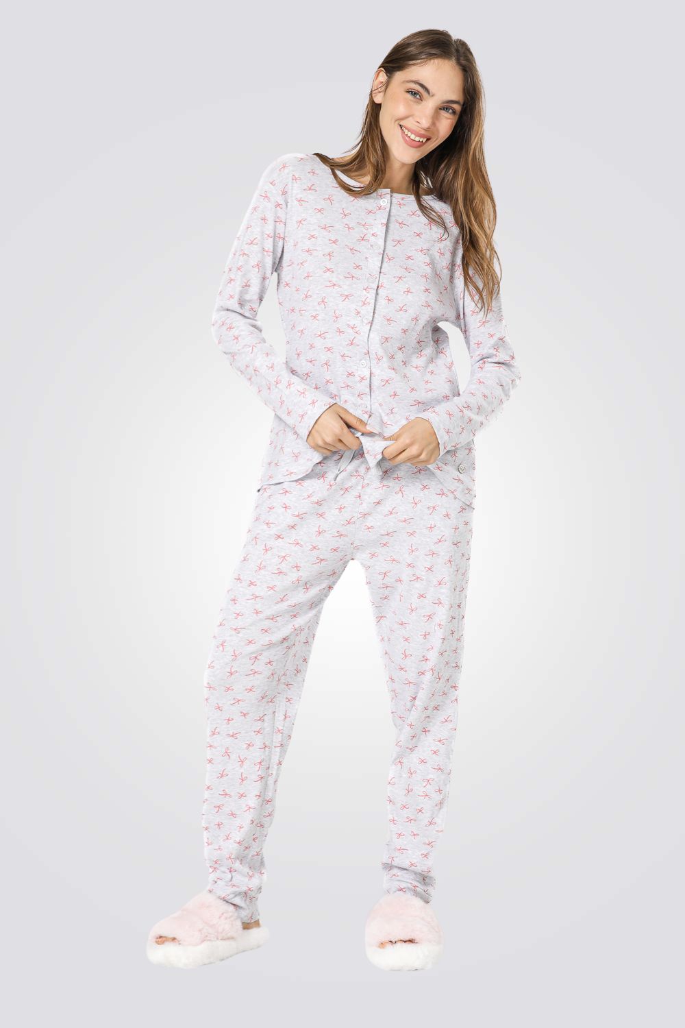 סט פיגמה כפתורים הדפס פפיונים