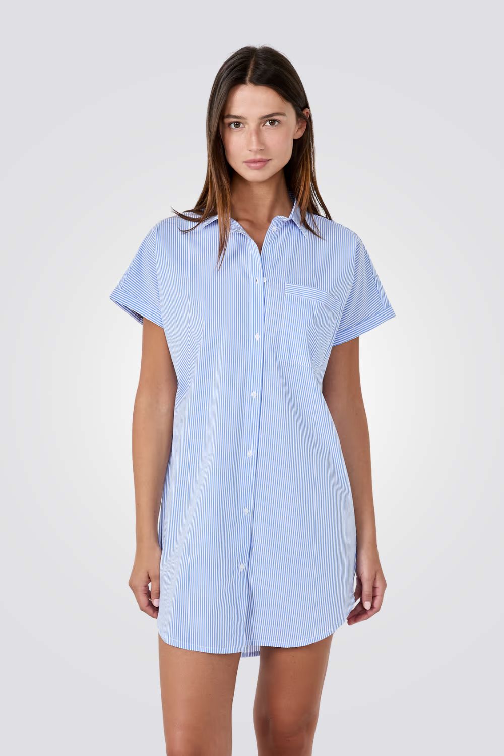 כותונת לילה מכופתרת SALTIES לנשים