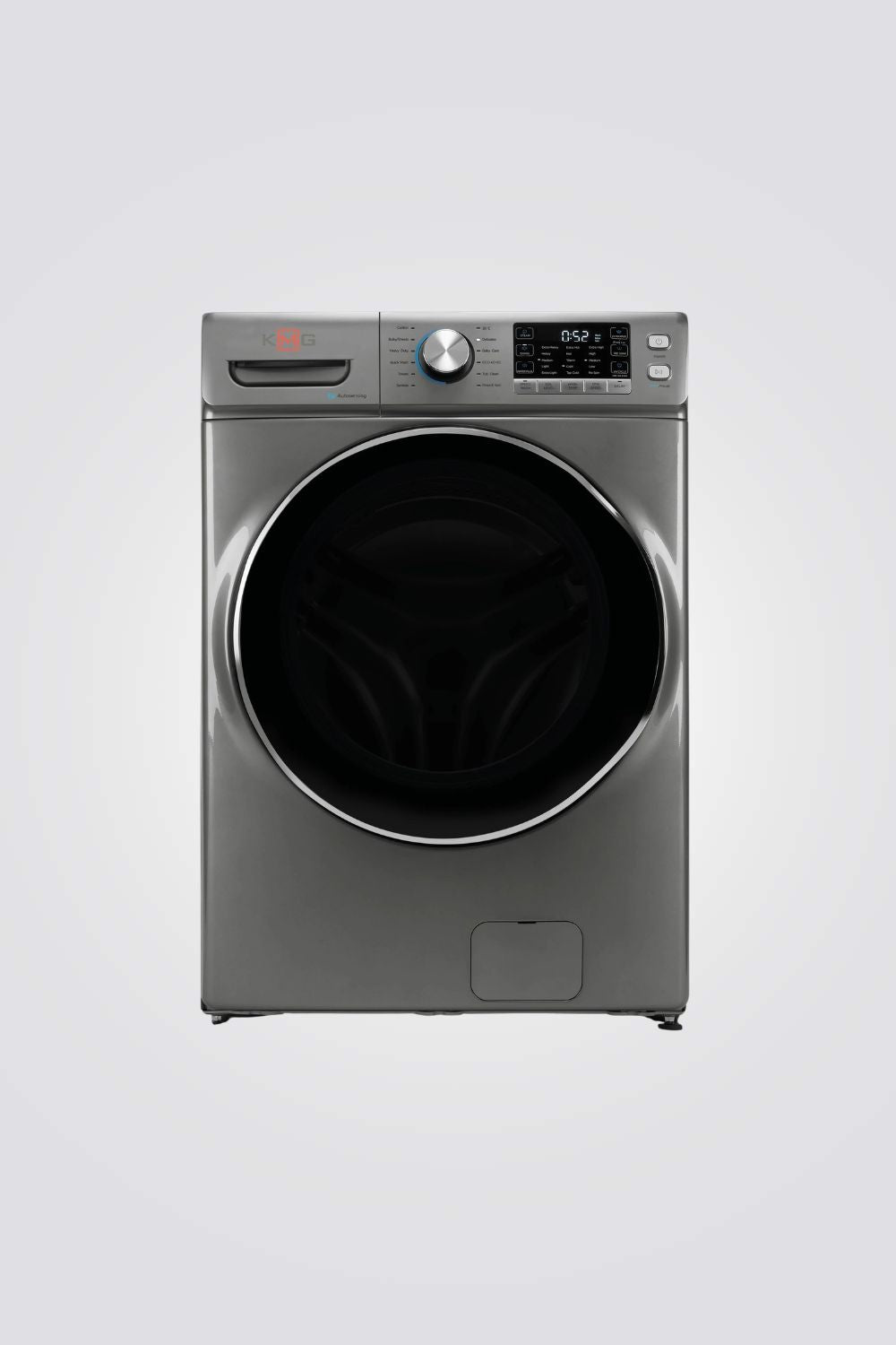 מכונת כביסה 18 ק"ג בצבע כסף דגם WM-MFH180-G802DS | קיי אם ג'י 