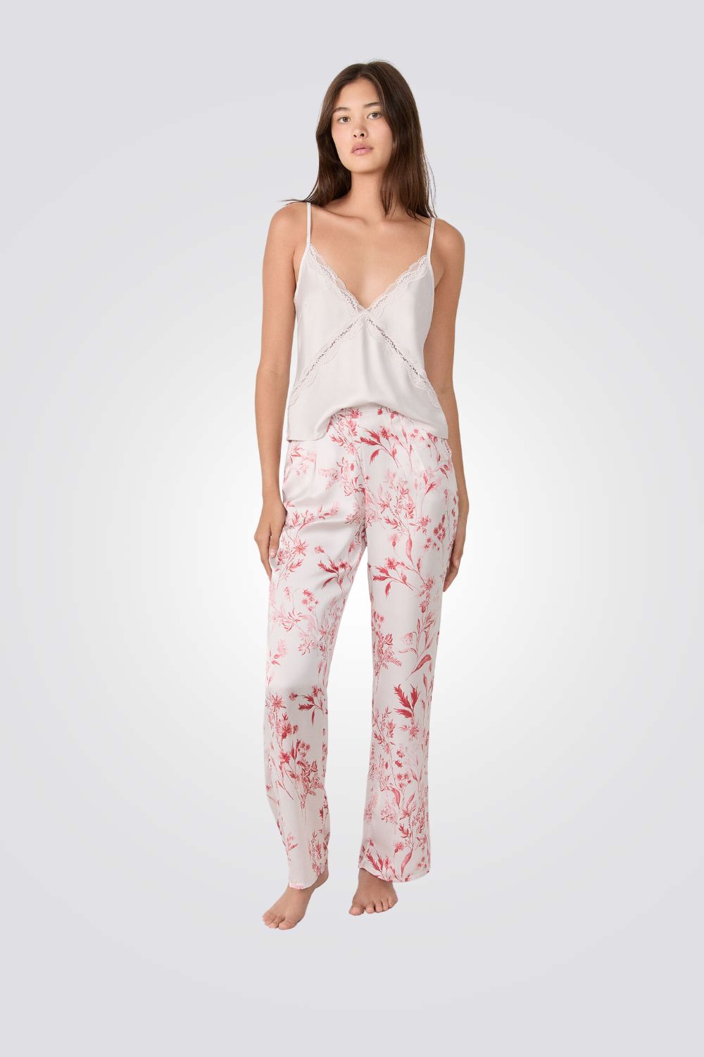 מכנסי פיג'מה פרחוניים | איתם