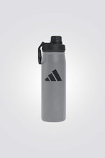 בקבוק מים 0.6 ליטר בצבע אפור | אדידס 
