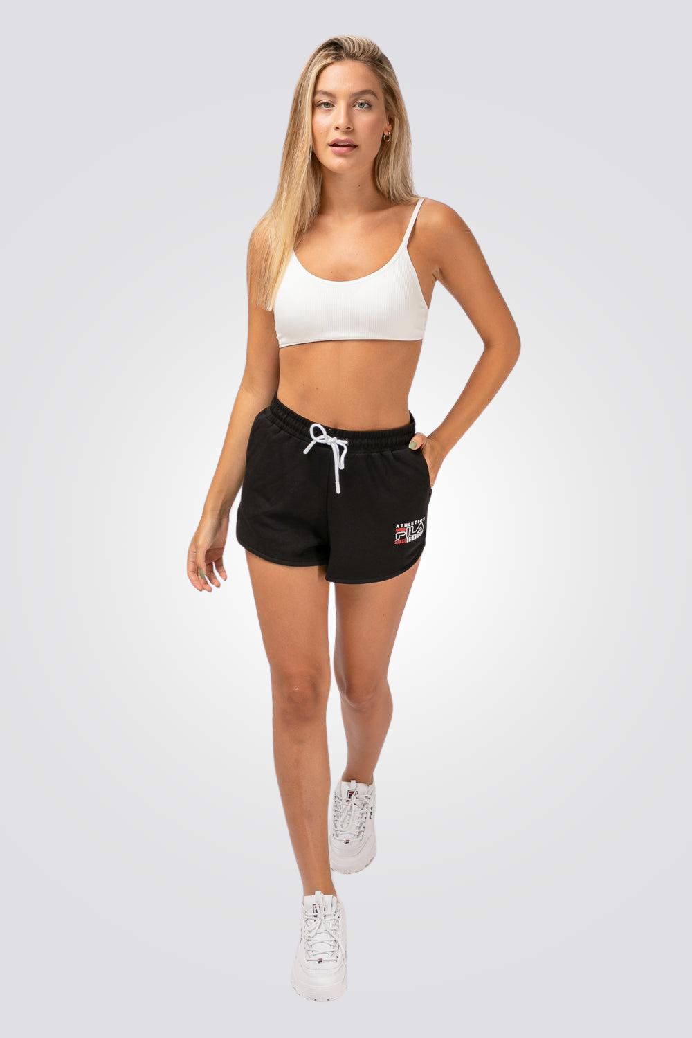 מכנסיים קצרים שחורים LOGO