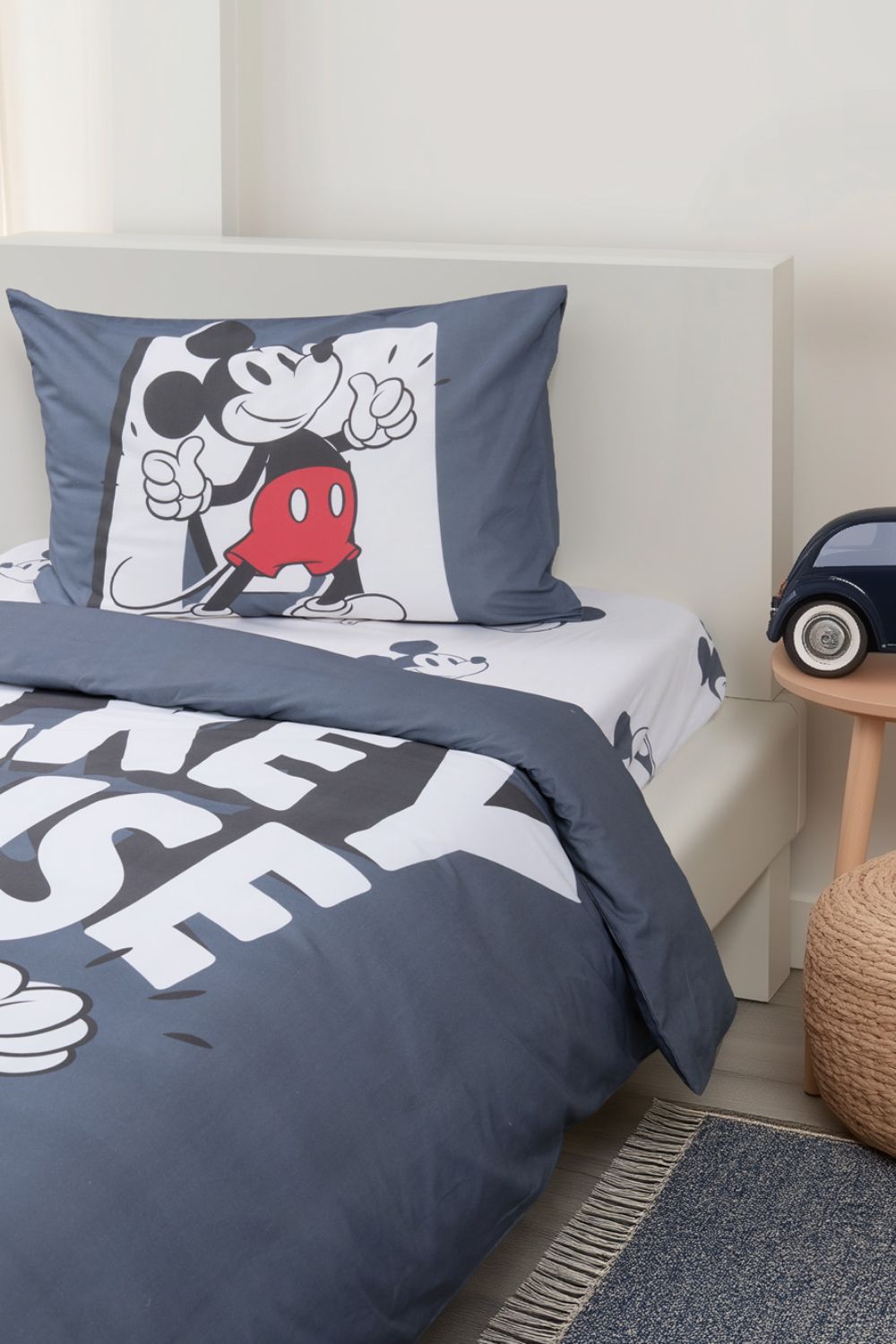 סט מצעים מיטה וחצי 120/200 ס"מ MICKY | דיסני