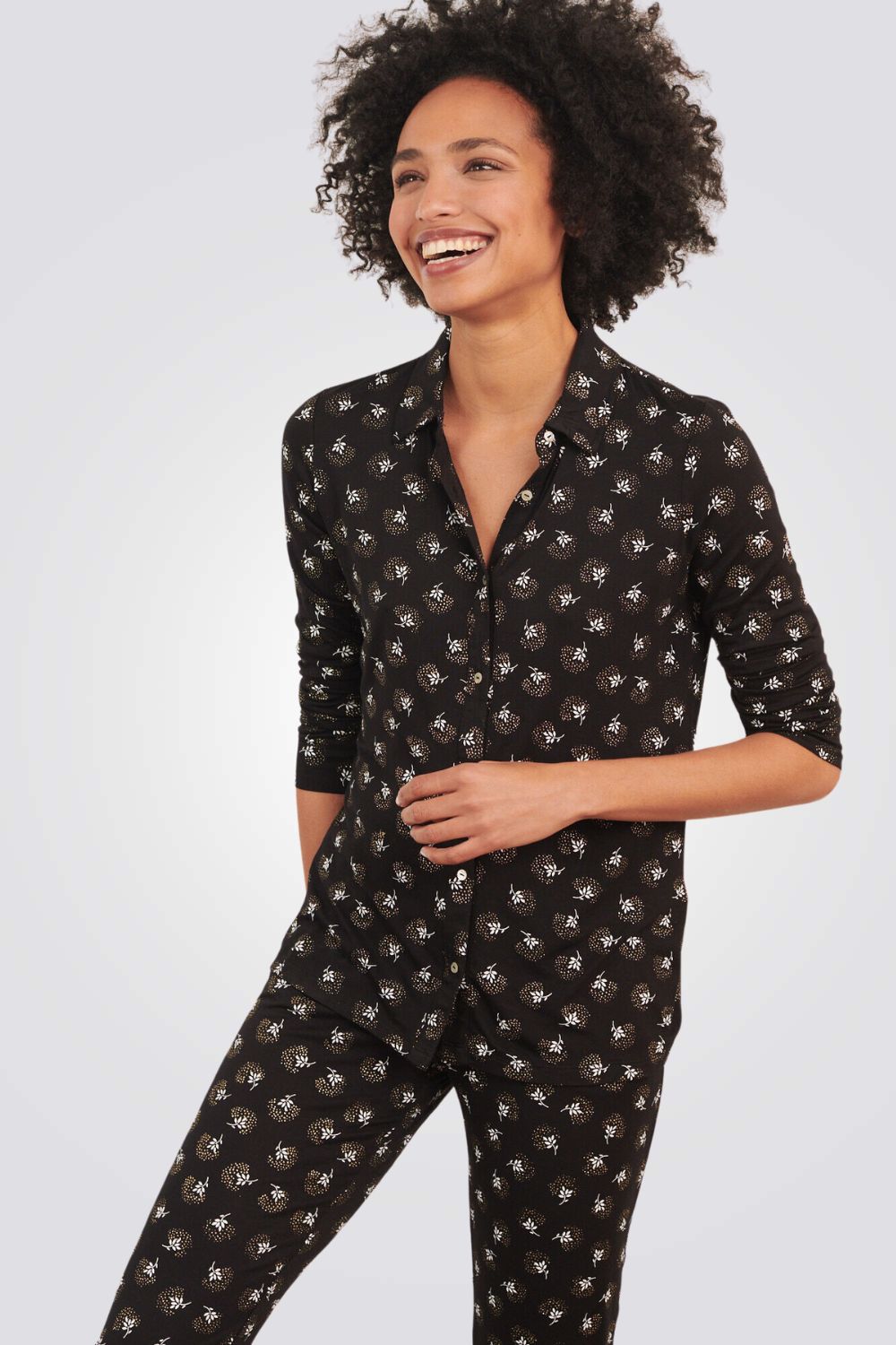 חולצת פיג'מה JODIE לנשים 