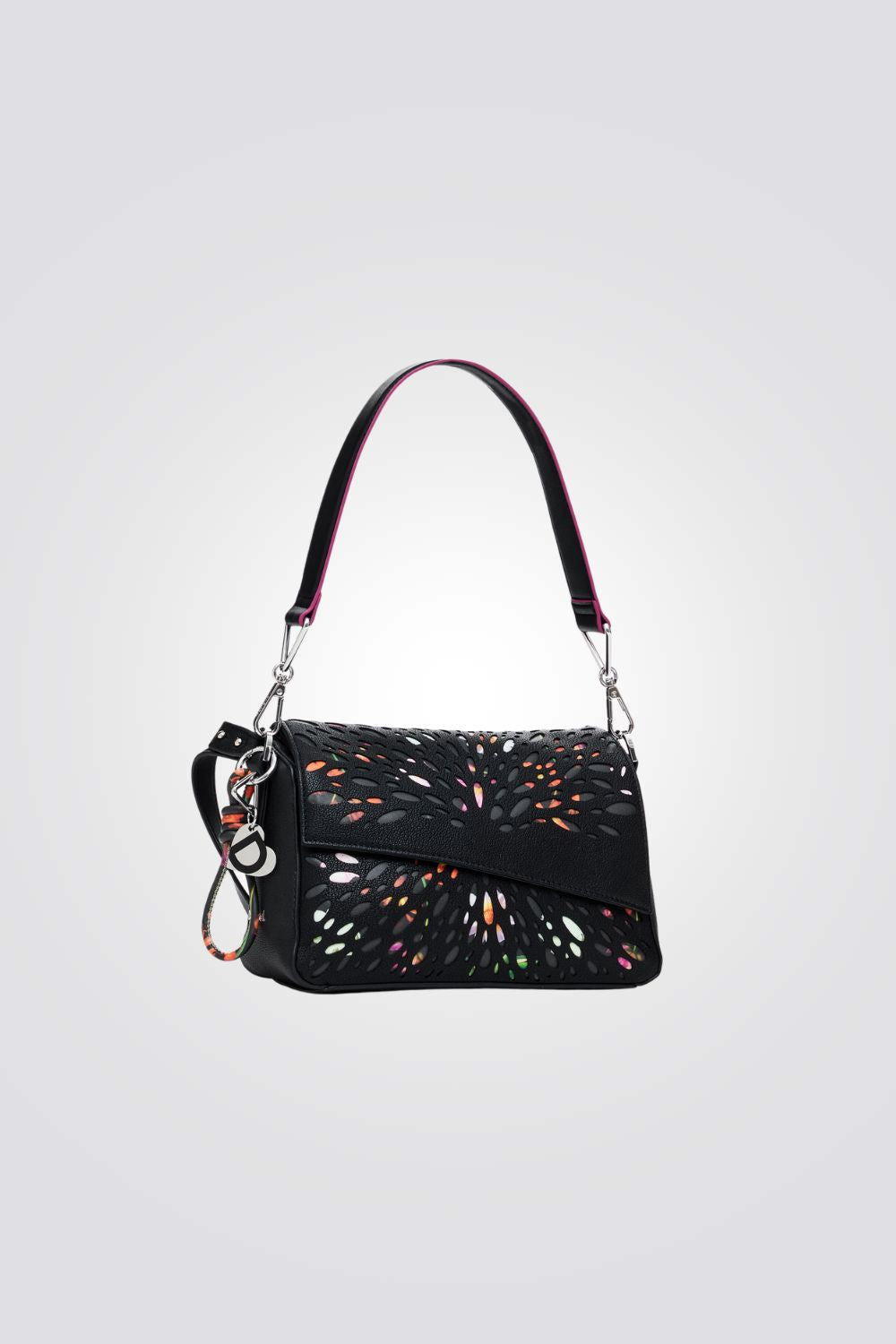 תיק כתף לנשים בצבע שחור 