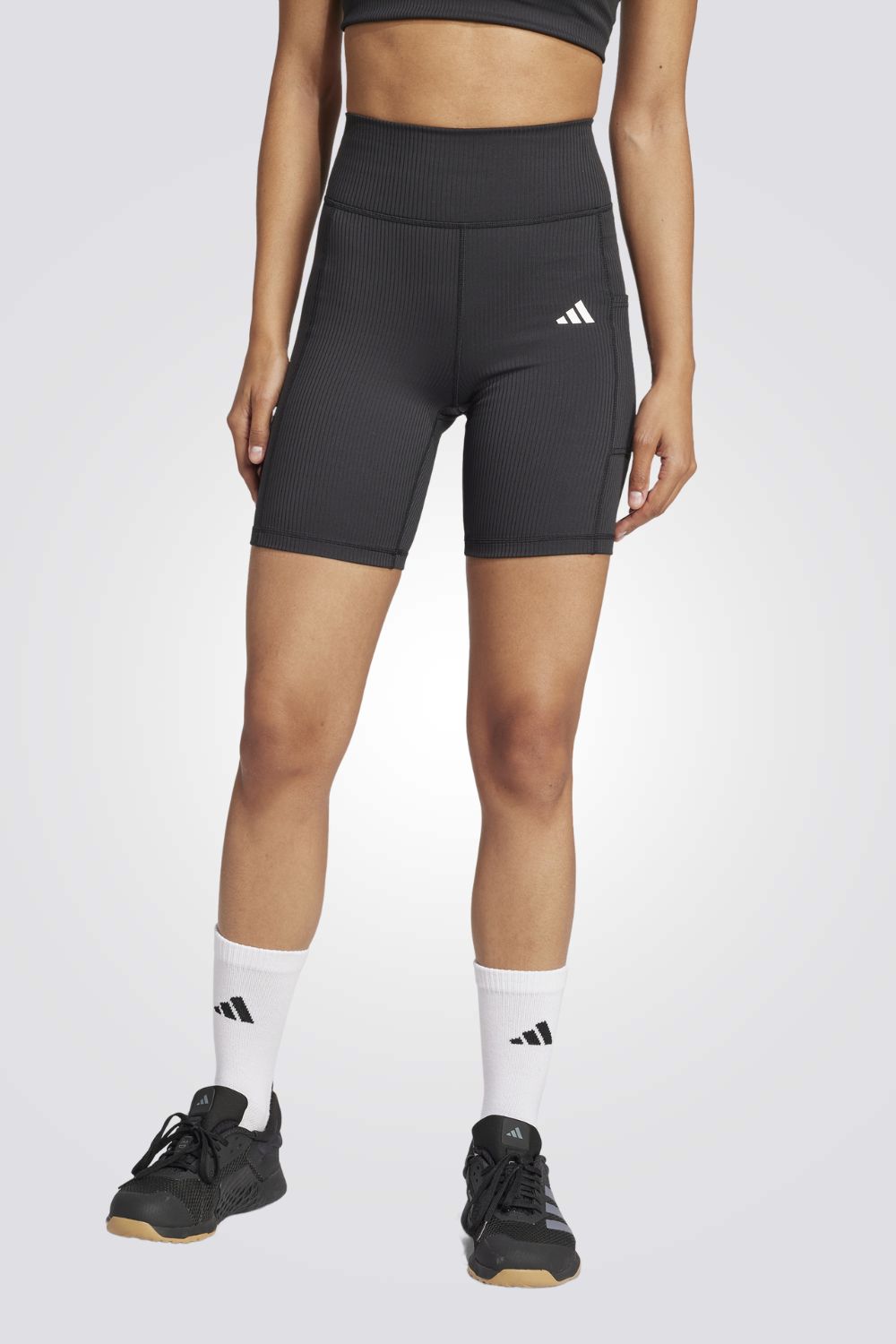 טייץ קצר Optime Rib לנשים