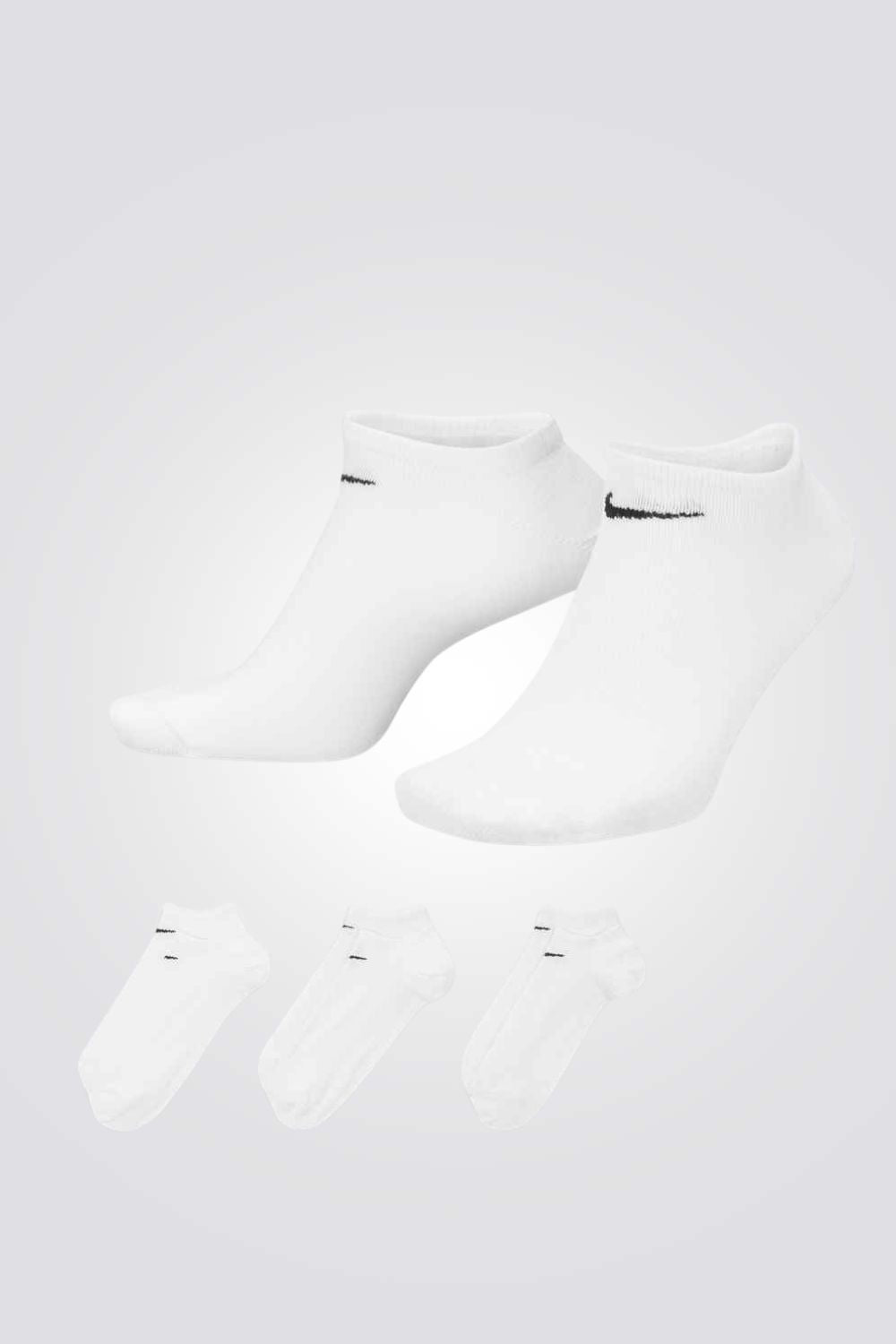 מארז שלישיית גרבי Nike Lightweight בגזרה No show
