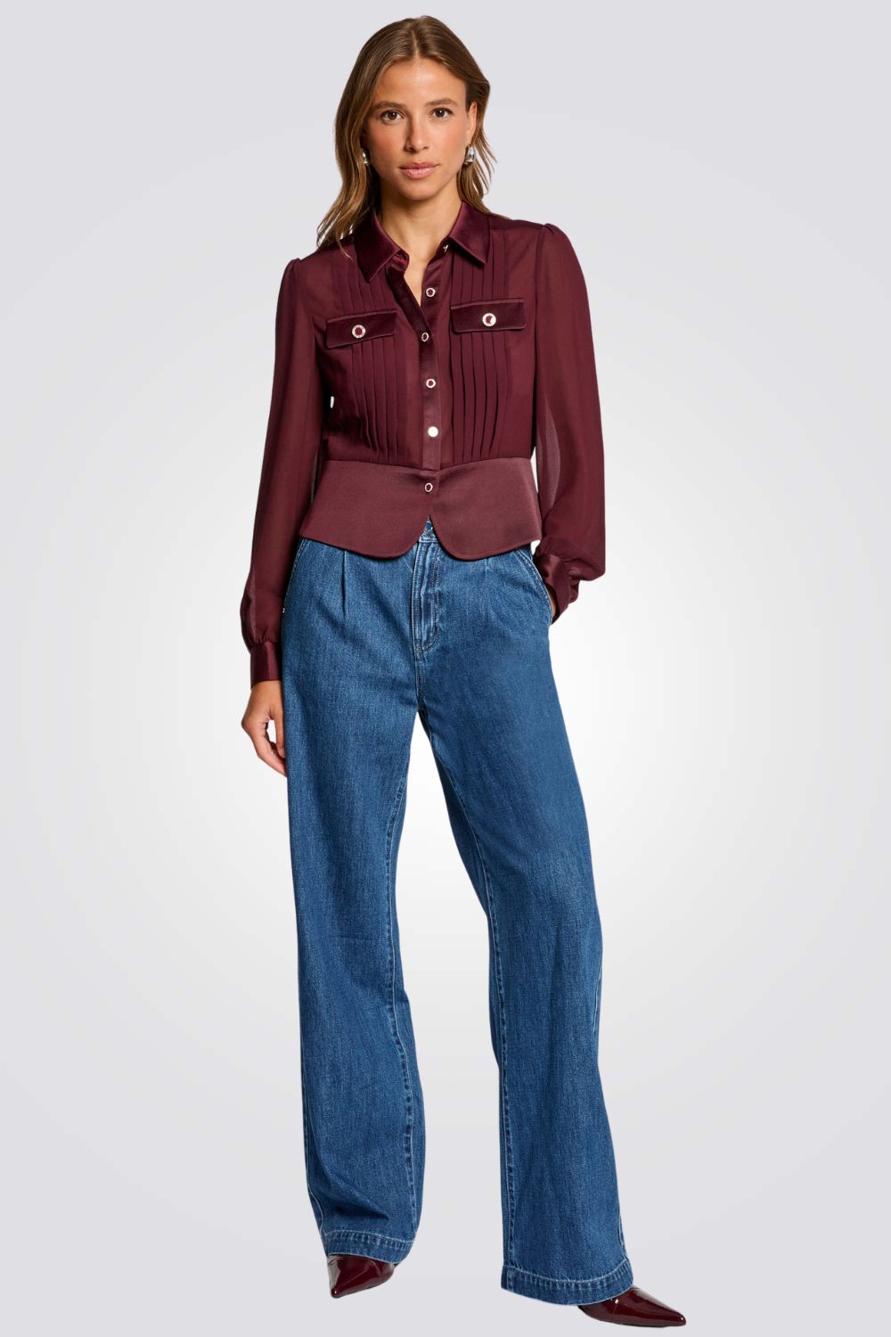 חולצה ארוכה לנשים | מורגן