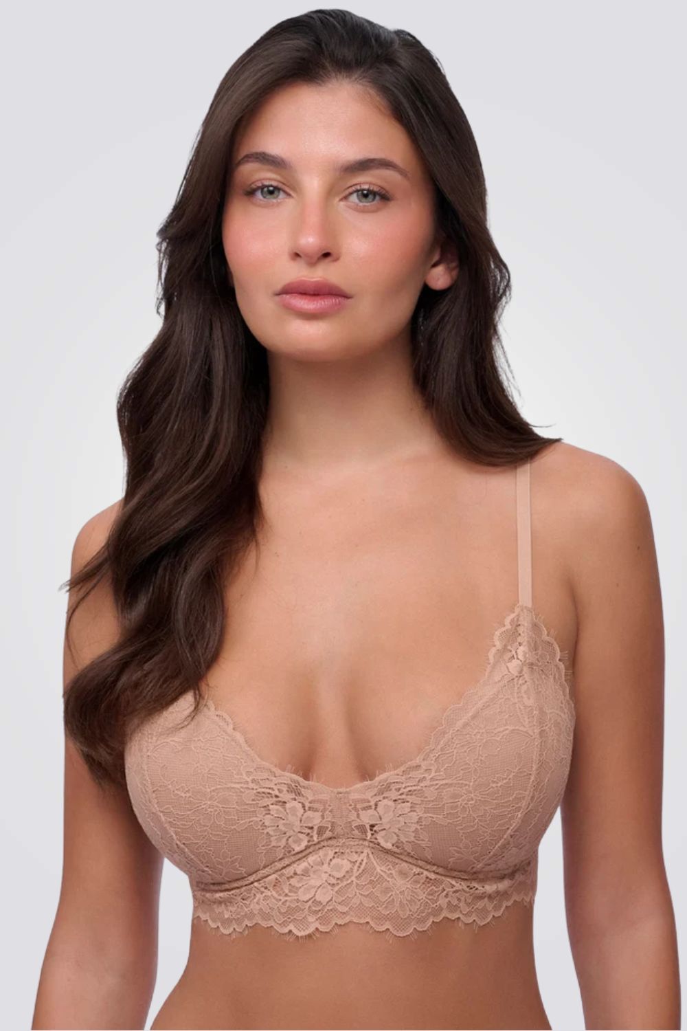 ברלט תחרה עם ריפוד קבוע  | פמינה