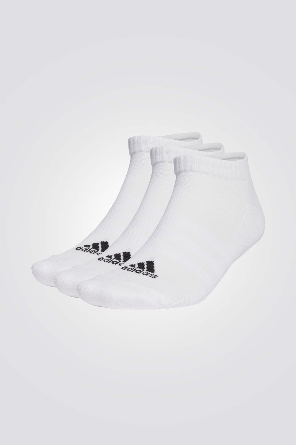 3 זוגות גרביים לבנים לגברים