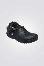 כפכפי פליז קלאסיים לילדים במידות קטנות Toddler Classic Fleece Lined Clog | קרוקס