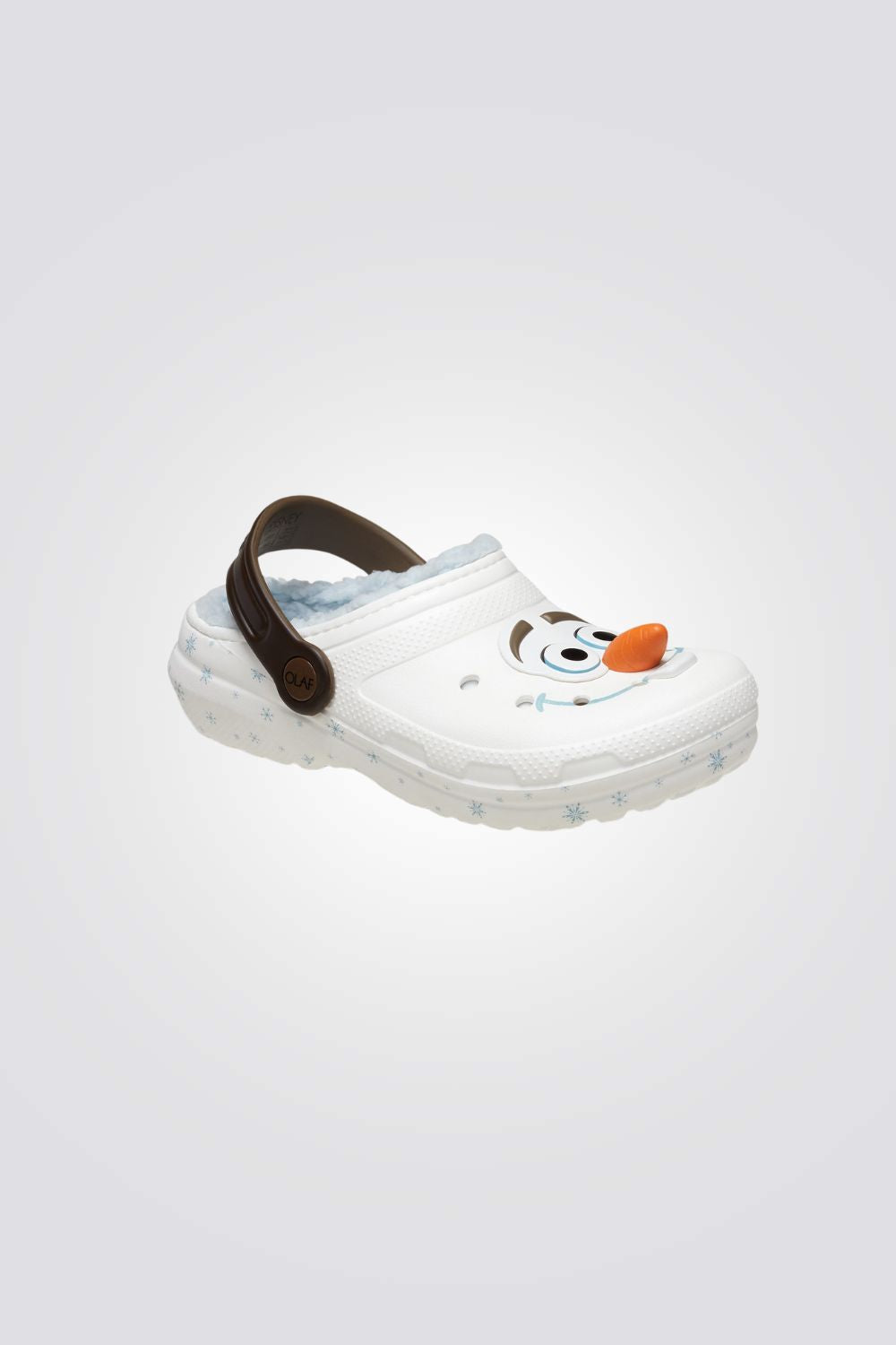 כפכפי אולף פרוזן לילדיםDisney Frozen Olaf Lined Classic Clog T | קרוקס