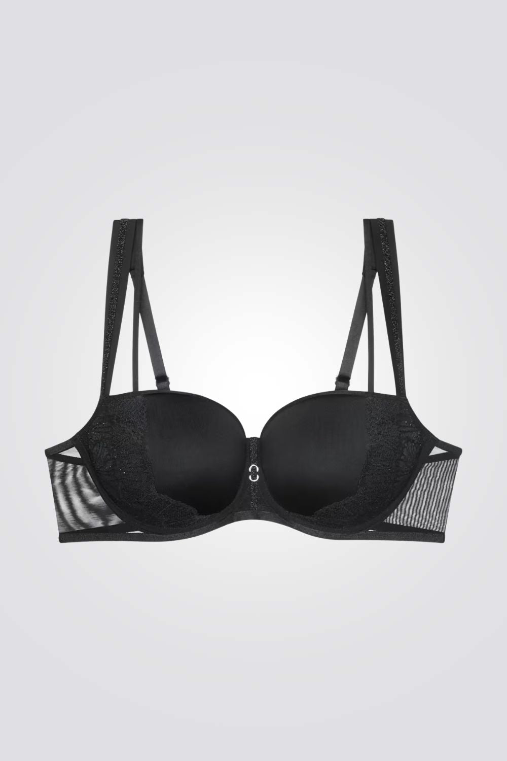 חזיית בלוקונט מרופדת עם קשת וקאפ חצי-גבוה | טריומף