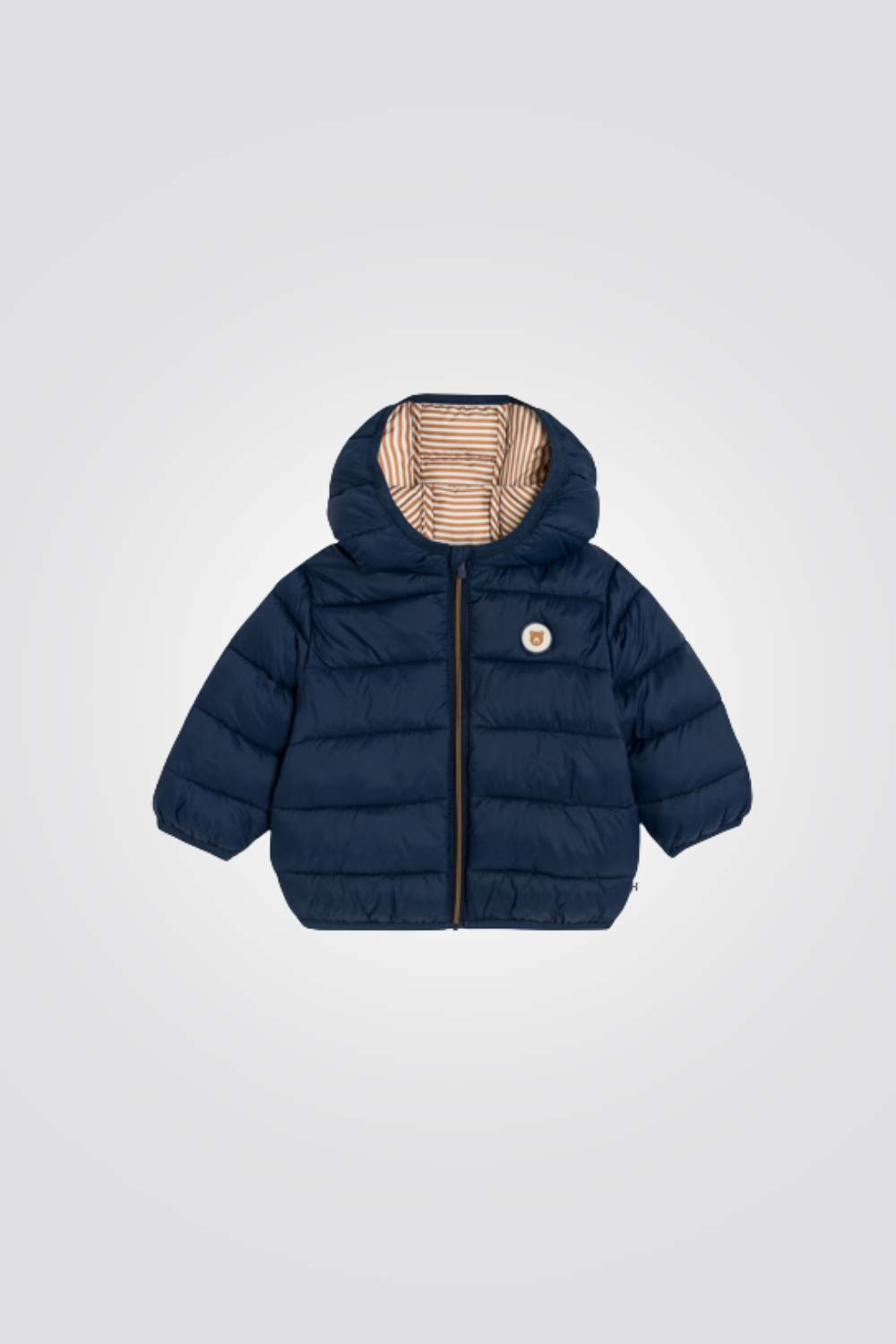 מעיל פוך לתינוקות בצבע כחול נייבי | אוקיידי 