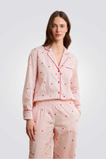 חולצת פיג'מה שרוולים ארוכים BATTITO לנשים | איתם