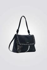 תיק יד לנשים עם עיטורי ניטים | דזיגוואל 