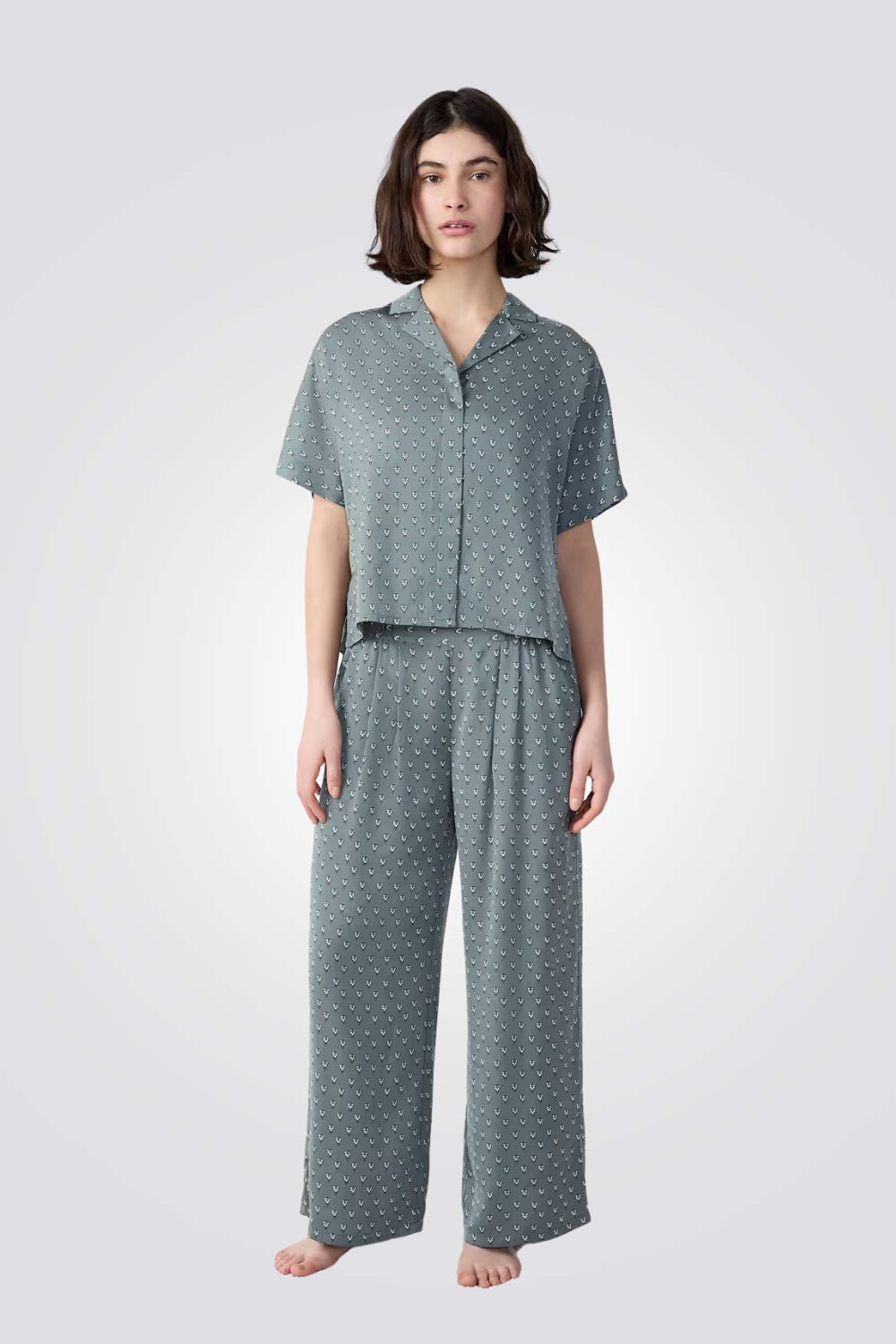 חולצת פיג'מה RHETT לנשים 