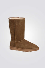 מגף ארוך לנשים עם פרווה | ליידי קומפורט 