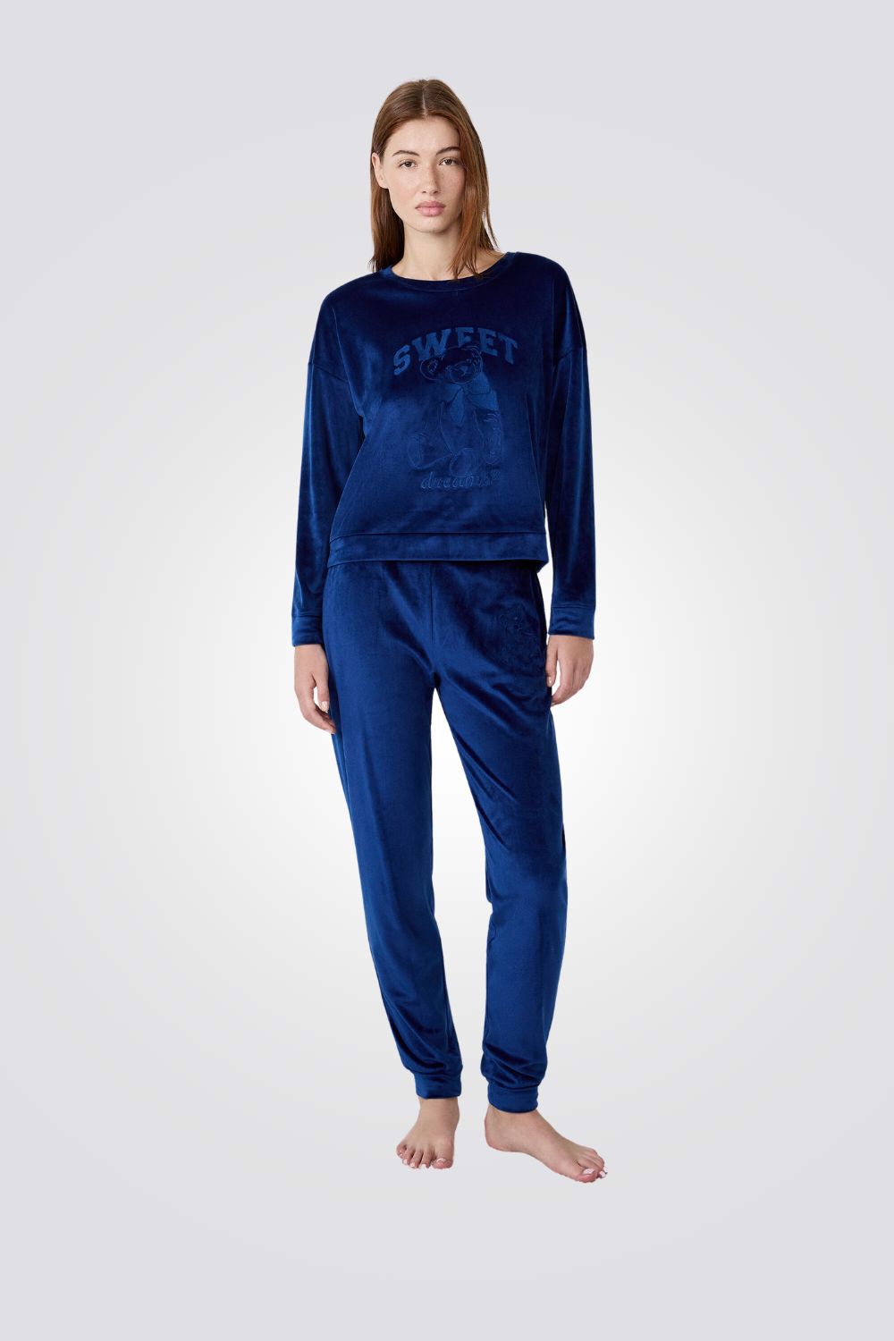 סווטשירט עם הדפס של דובי | איתם