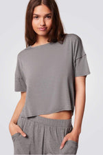 טישירט ALVA אפור כהה